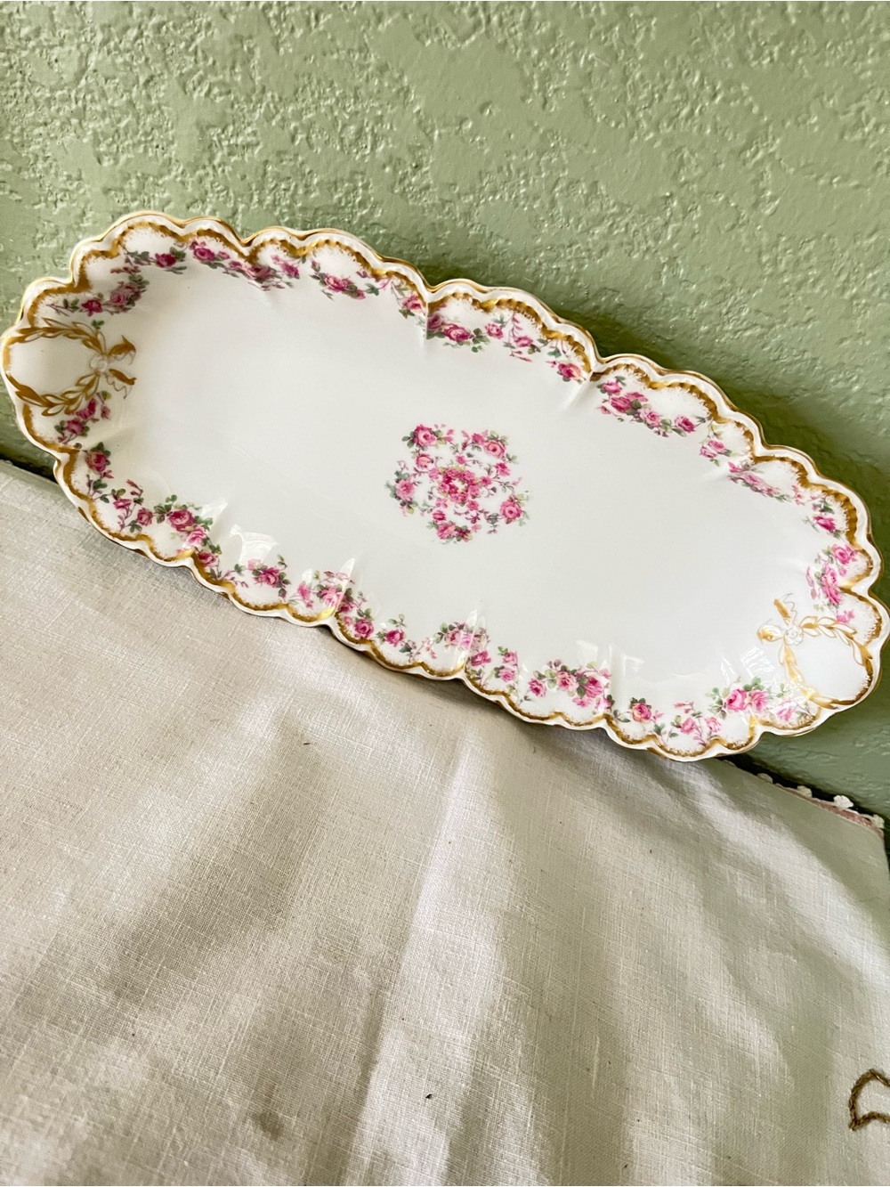 Antique Haviland Limoges Schleiger 39C Platter